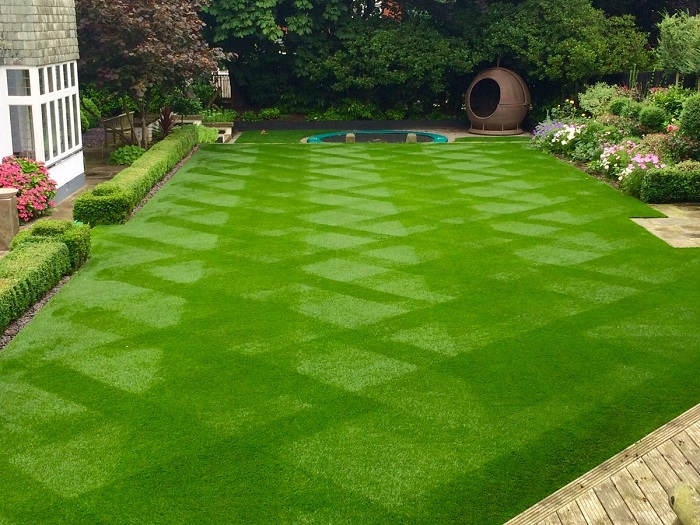 thảm cỏ nhân tạo sân vườn