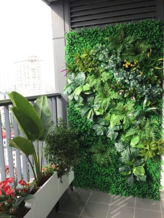 tường cây nhựa tại quận Bình Tân