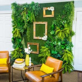 Top 10 mẫu tường cây giả đẹp nhất hiện tại