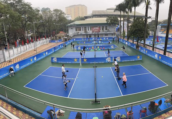 Chi phí xây dựng sân pickleball