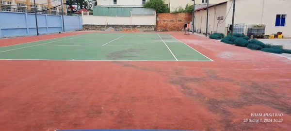  Thi Công Sân Pickleball Trên Sân Tennis Cũ