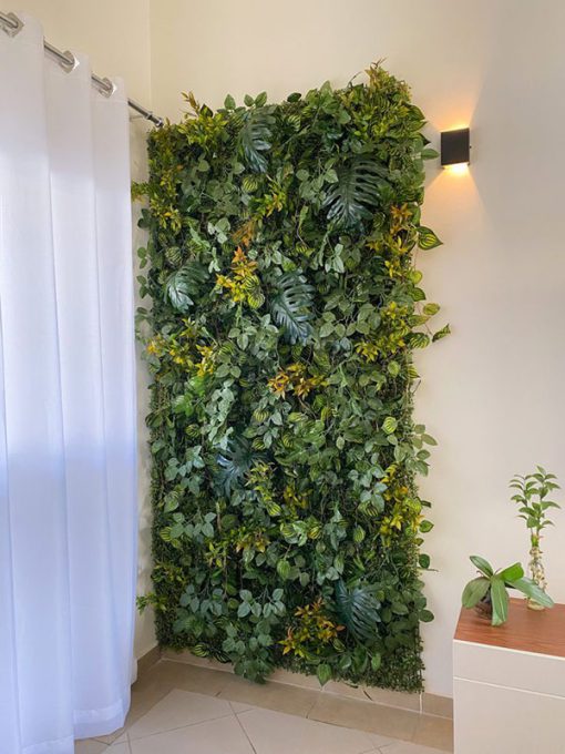 Tường cây giả quận 8