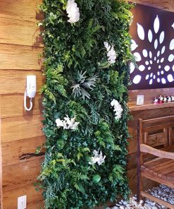 Tường cây giả quận 5