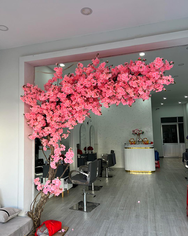 giá bán cây hoa anh đào giả