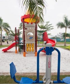 Cát trắng sân chơi