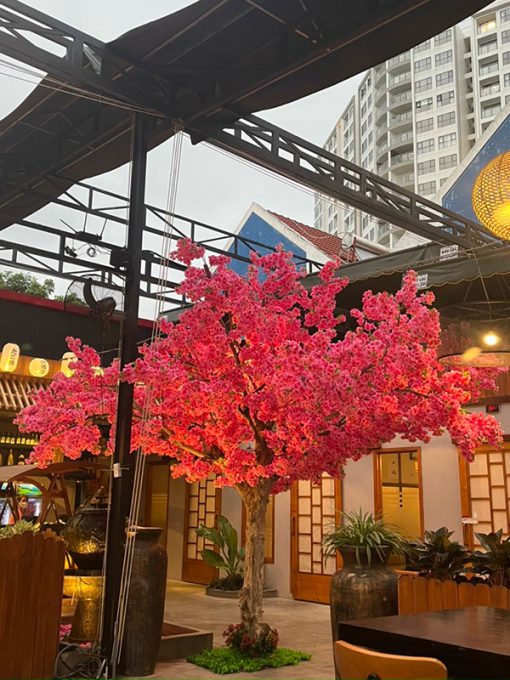 Cây Đào Giả Cao 3M