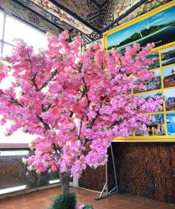 Cây đào giả cao 2,8m cho nhà hàng