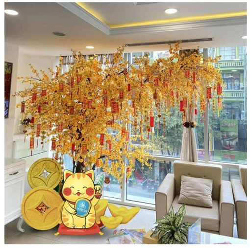 Cây mai giả cao 2,7m cho khách sạn