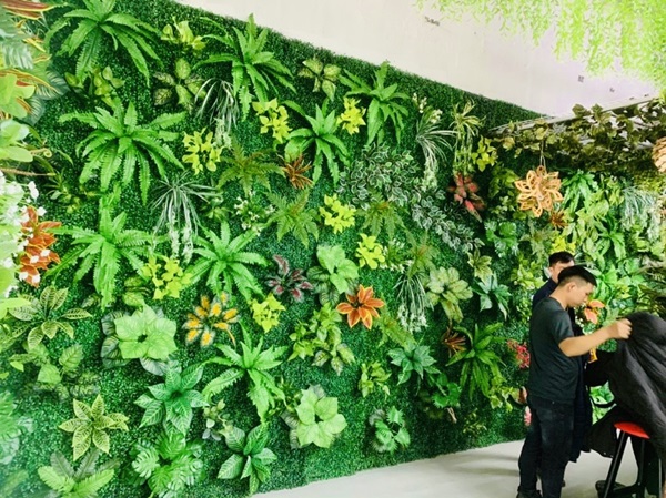 Tường Cây Giả Ngoài Trời