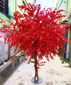 Cây đào giả cao 2.5m trang trí phòng khách