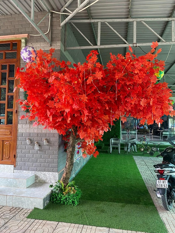 Cây phong giả cao 2.5m Cây phong giả cao 2.5m