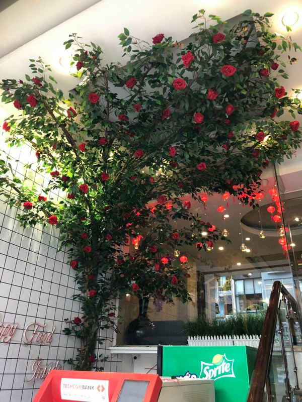 Cây si giả cao 2,8m cho nhà hàng