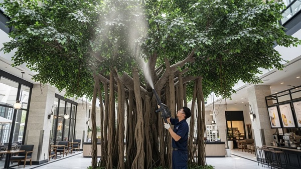 Sử dụng máy thổi bụi